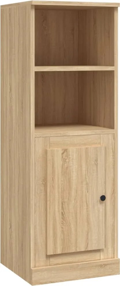 vidaXL Dulap înalt, stejar sonoma, 36x35,5x103,5 cm, lemn compozit