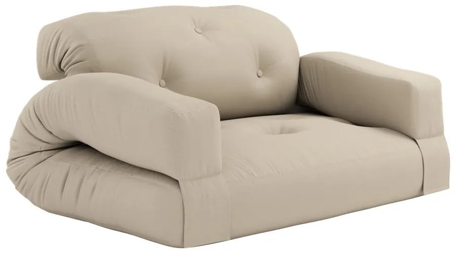 Canapea extensibilă adecvată pentru exterior Karup Design Design OUT™ Hippo Beige, bej