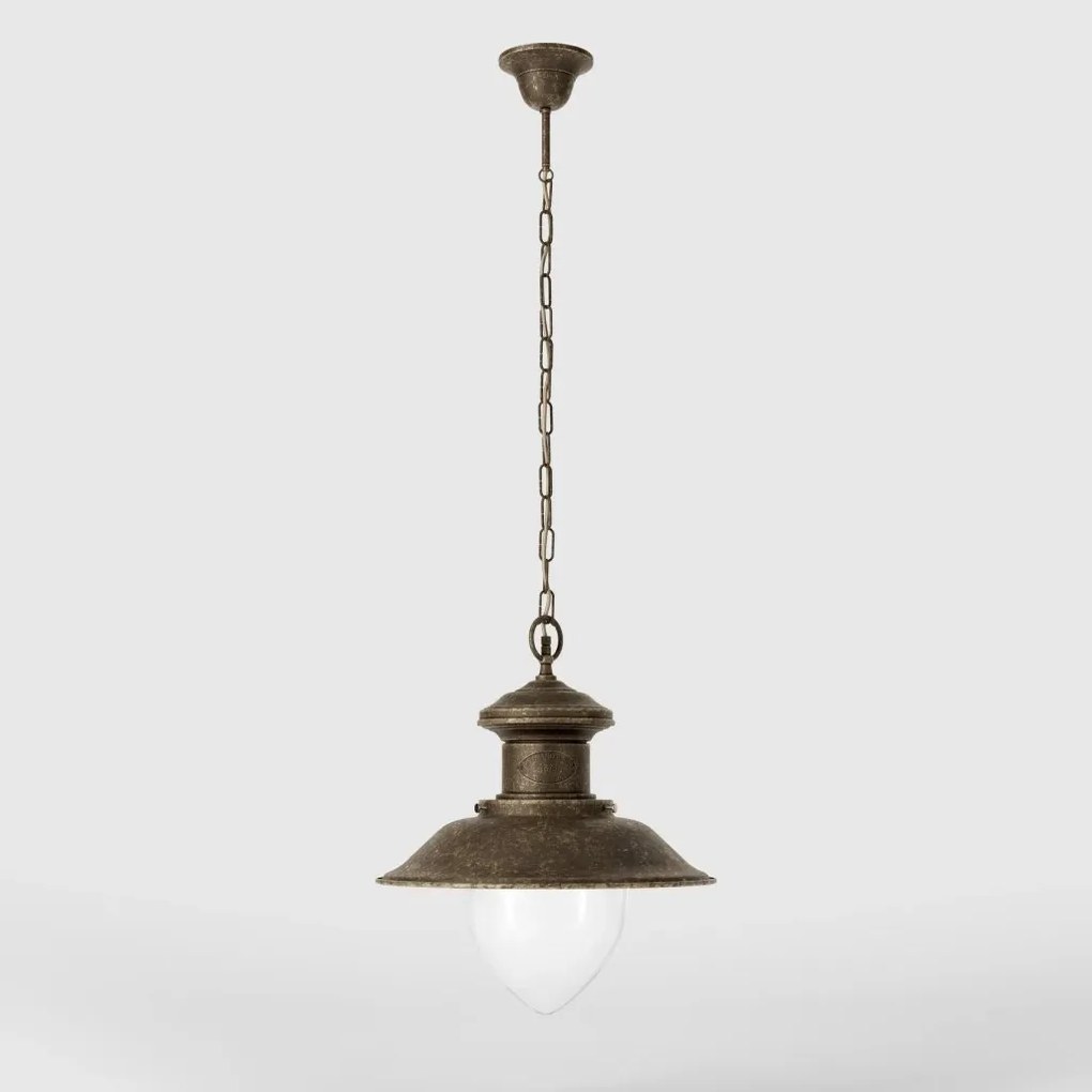 Lustra stil nautic din alama si sticla Al Mare