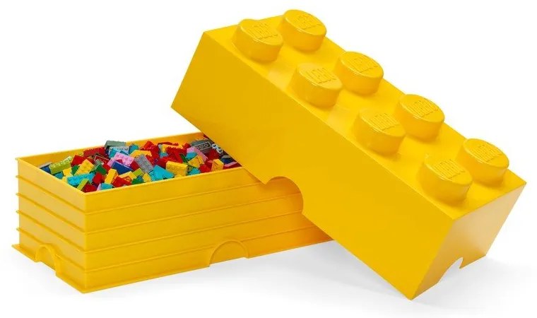 Cutie depozitare LEGO®, galben