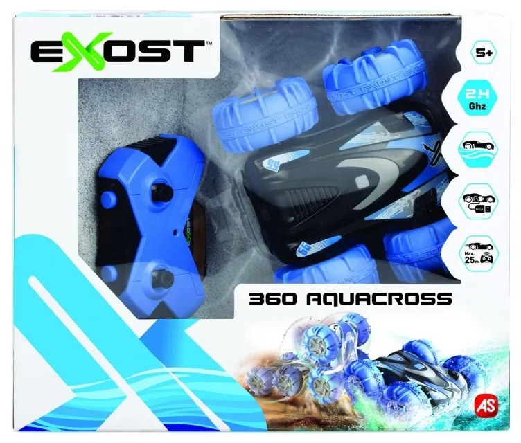 MASINA CU TELECOMANDA EXOST RC SCARA 1:18 360 AQUACROSS