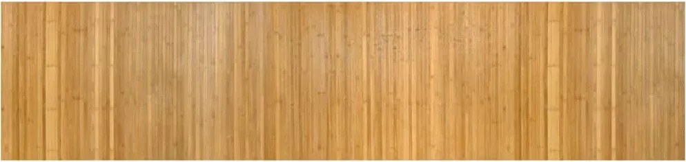 vidaXL Covor dreptunghiular, natural, 70x300 cm, bambus