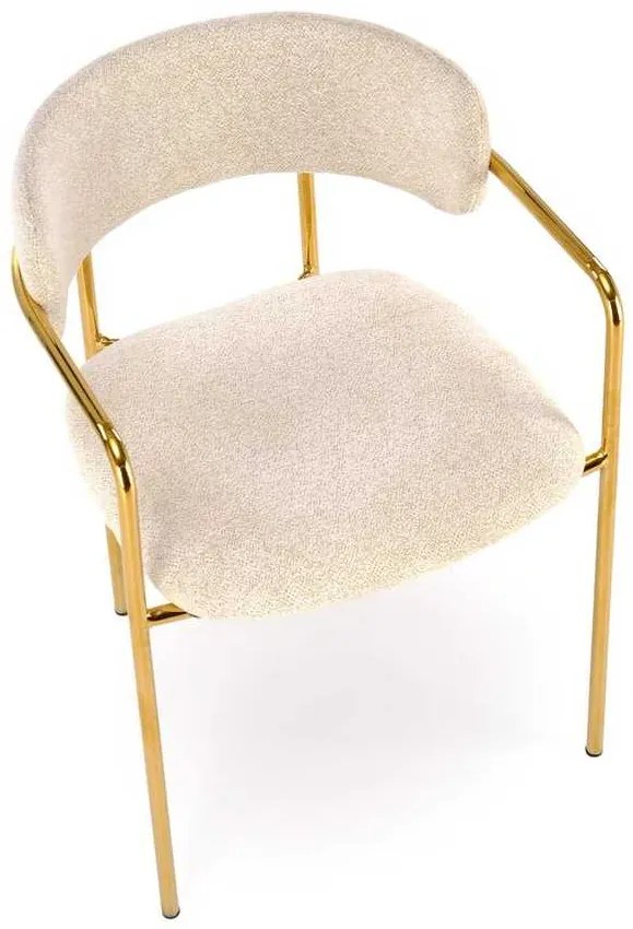 Scaun de bucătărie Quinn, crem