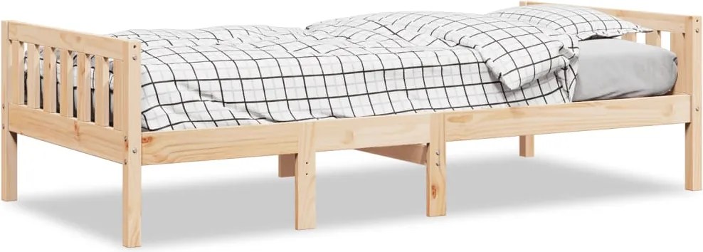 vidaXL Pat pentru copii fără saltea, 80x200 cm, lemn masiv de pin