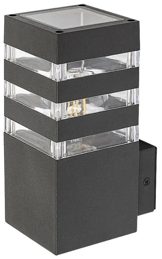 Aplica pentru iluminat exterior design modern IP44 Ankara antracit