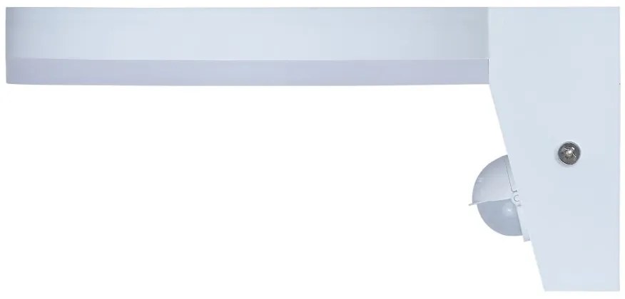 Aplica exterior LED, Senzor de miscare, Protectie IP54, Batida, alb