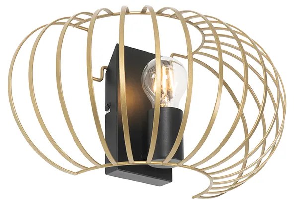 Lampa de perete de design din alamă 39 cm - Johanna