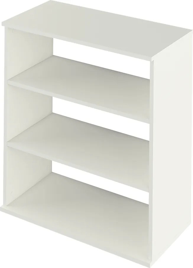 Raft RESITA TYP 4, alb, DTD laminat, 71x35x80 cm