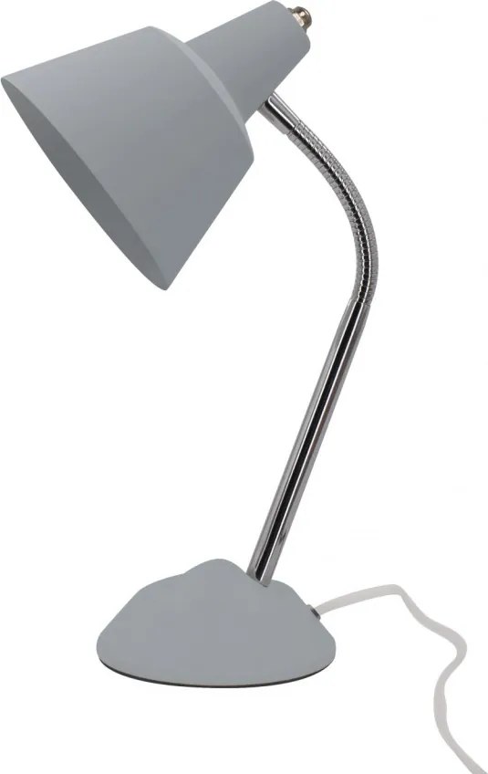 Lampa birou gri din metal 34 cm Columbo Opjet Paris