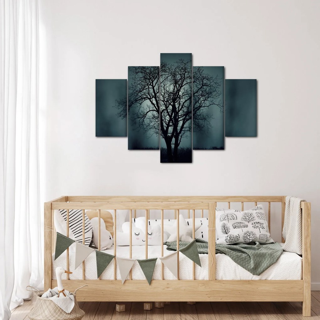 Tablou copaci în eclipsă (150x105 cm)