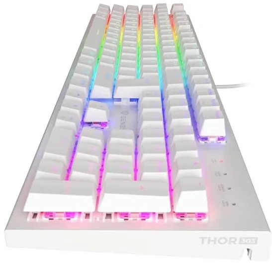 Tastatura Genesis Thor 303 B alb