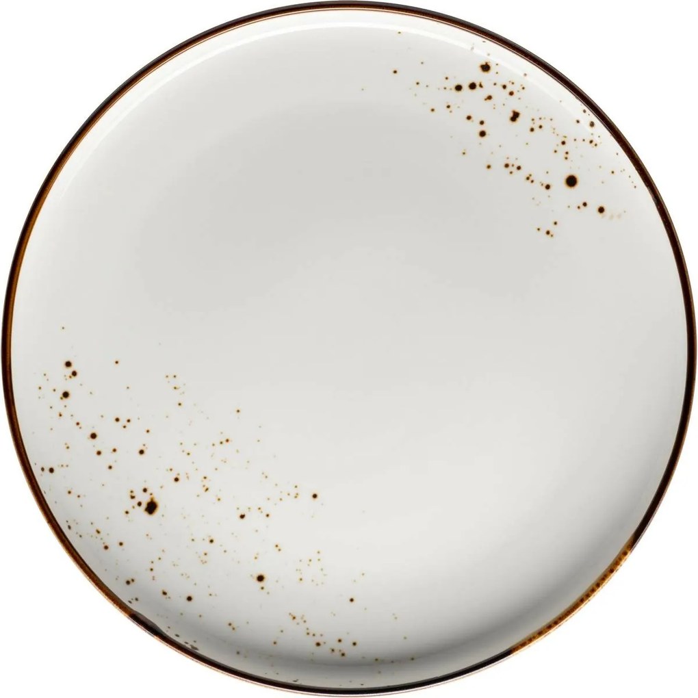 Mäser Farfurie mică Pintar Puncte albe maro 27 cm
