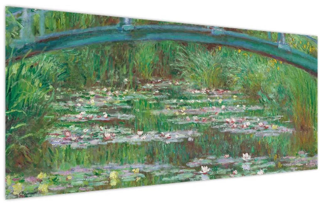 Tablou - Claude Monet, The Japanese Footbridge, reproducere (120x50 cm)