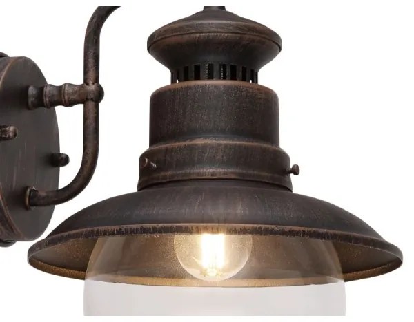 Globo 3272R - Aplică de exterior SELLA 1xE27/60W/230V IP44