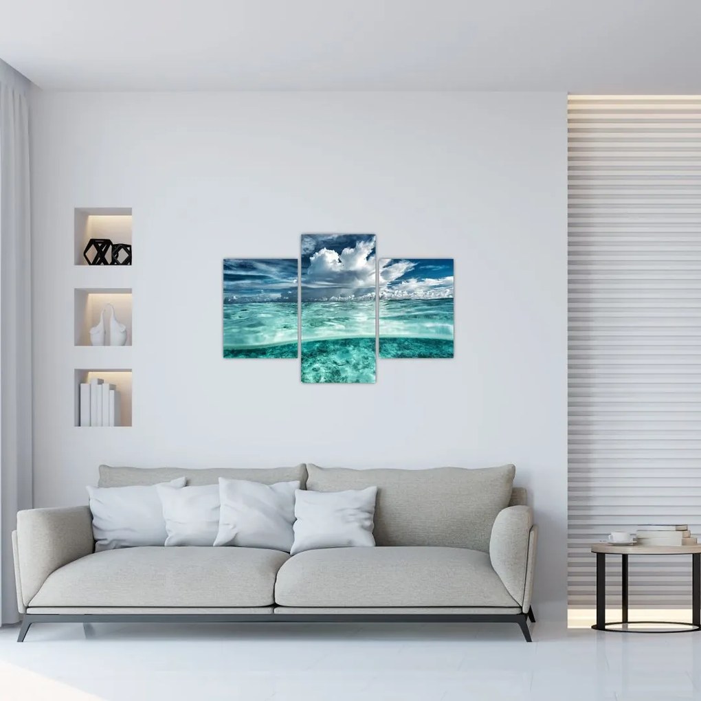 Tablou - privire sub nivelul mării (90x60 cm)