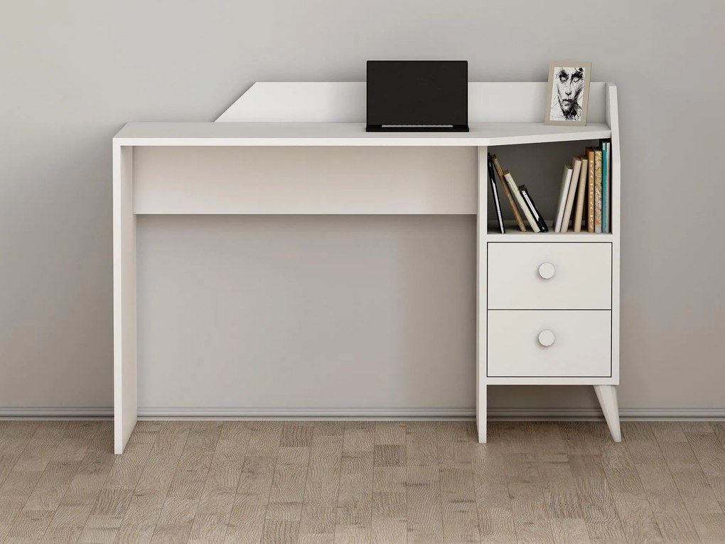 Masă PC Dekube 5 (alb). 1095015