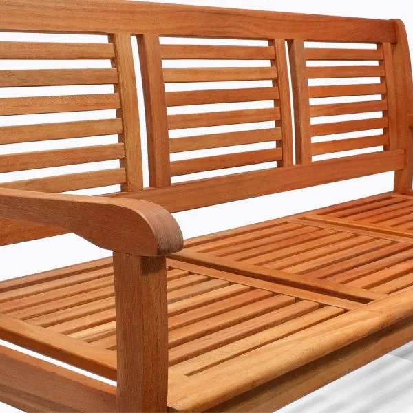 Deuba Banca de gradina - Eucalipt - 153 cm