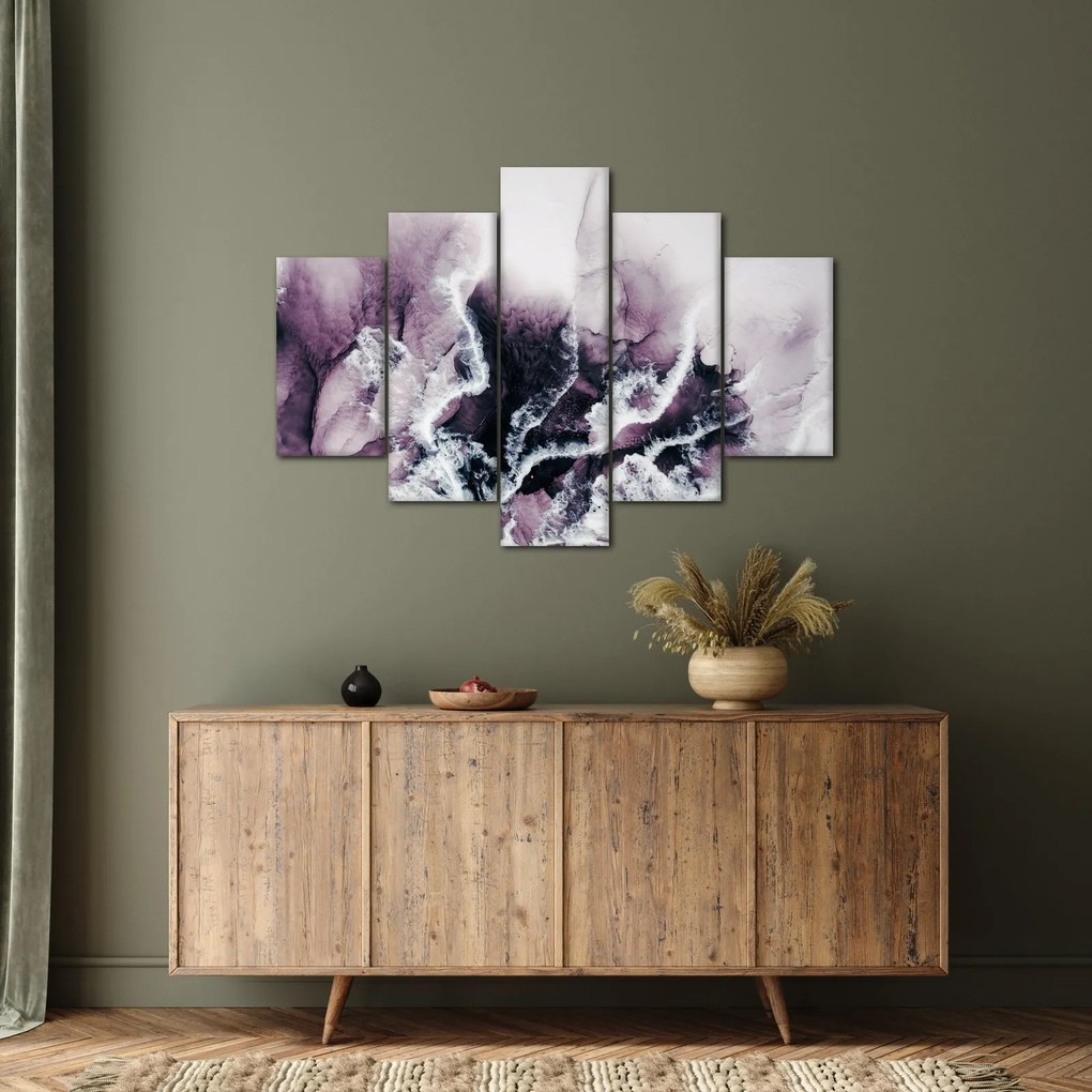Tablou - Marmură violet N⁰2 (150x105 cm)