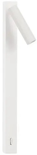 Aplica cu Spot LED directionabil moderna TONDO alb, NVL-9540275