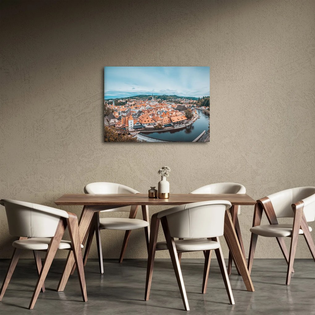 Tablou - Krumlov din Cehia (70x50 cm)