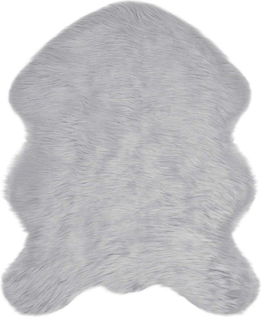 vidaXL Covor din Lână Faux Tafalla Gri 50 x 80 cm Poliester
