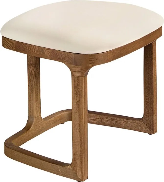 Taburete modern LUX piele sintetica Sand