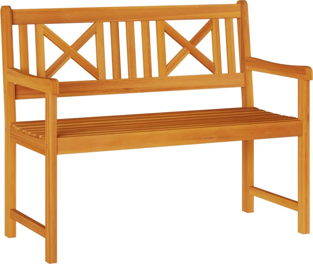 vidaXL Bancă de grădină Maro 110 x 56 x 90 cm Lemn Solid de Acacia