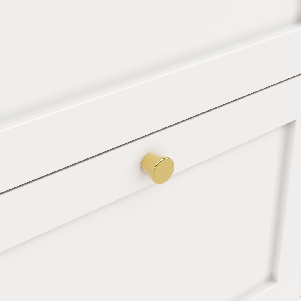 Masă de bar rotativă la 360°, Alb | Aosom Romania