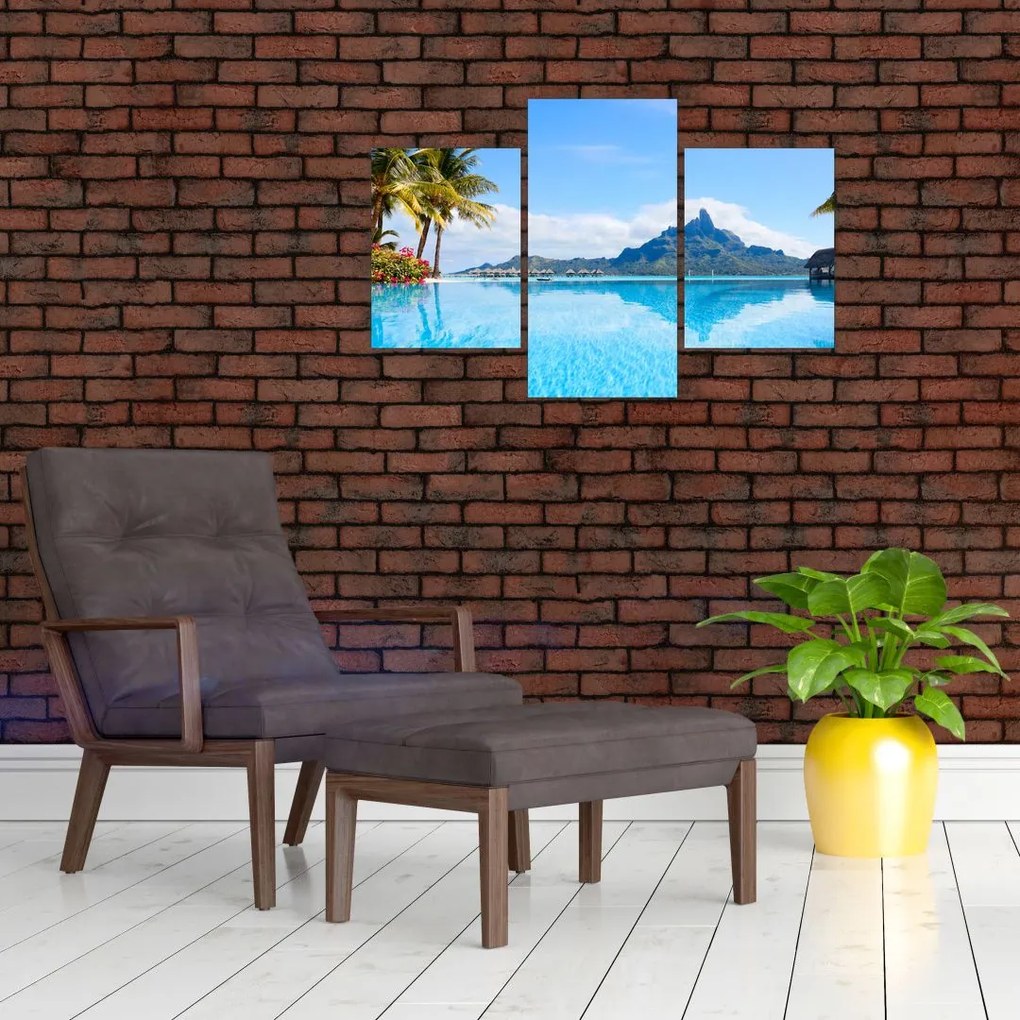 Tablou - Bora-Bora, Polinezia Franceză (90x60 cm)