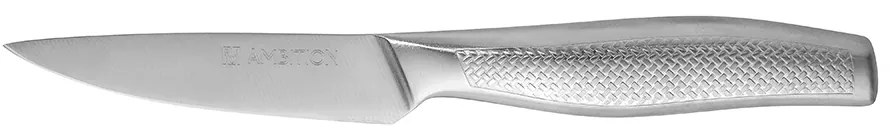 Cutit decojit, otel inoxidabil, argintiu, 9 cm, acero