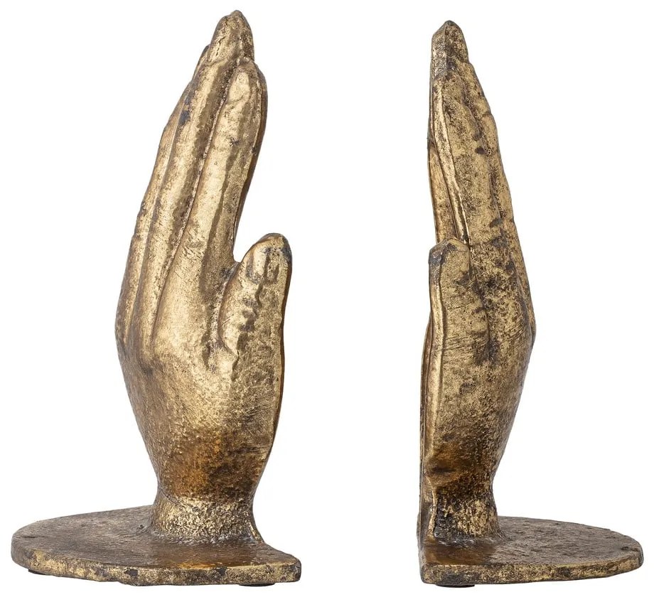 Set 2 suporturi de cărți din metal Bloomingville Anders, înălțime 18 cm