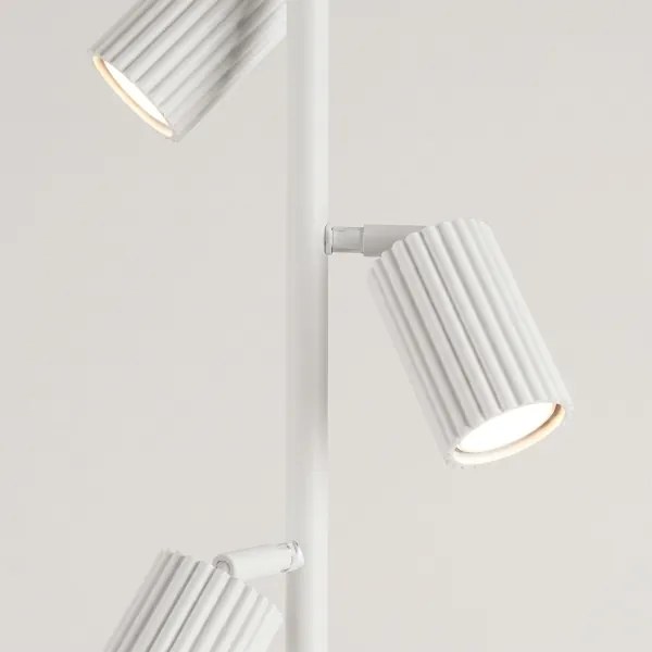 Sollux SL.2014 - Lampadar KARBON 3xGU10/10W/230V alb