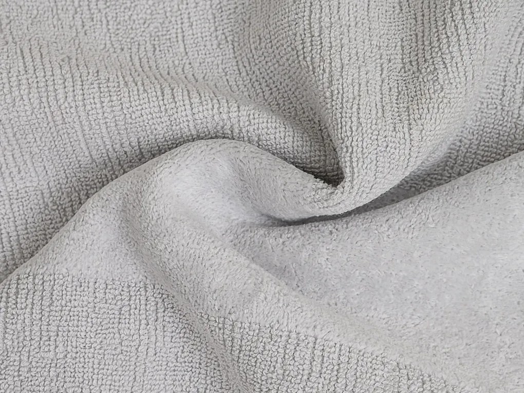 Prosop CARRARA 40x55 cm gri deschis, 100% bumbac