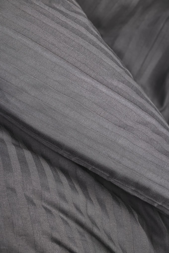 Lenjerie de pat Stripe antracit gri