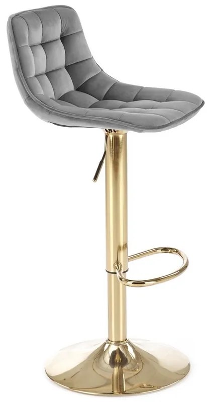 Scaun de bar Bodhi, gri