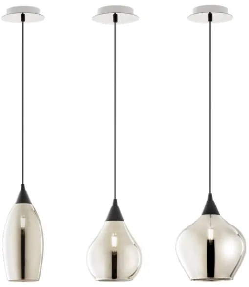 Lustră pe cablu TANNER 1xE14/28W/230V d. 15 cm Redo 01-3190