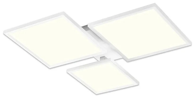 Lustră LED aplicată dimabilă LED/50W/230V 3000-6500K albă Top Light + telecomandă