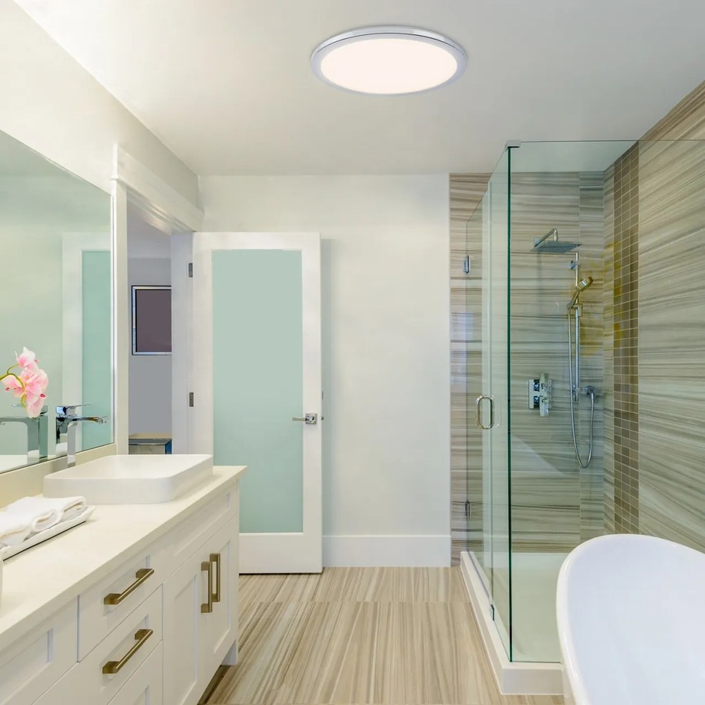 Plafoniera LED pentru baie IP44 40cm Jeremy 5208 RX