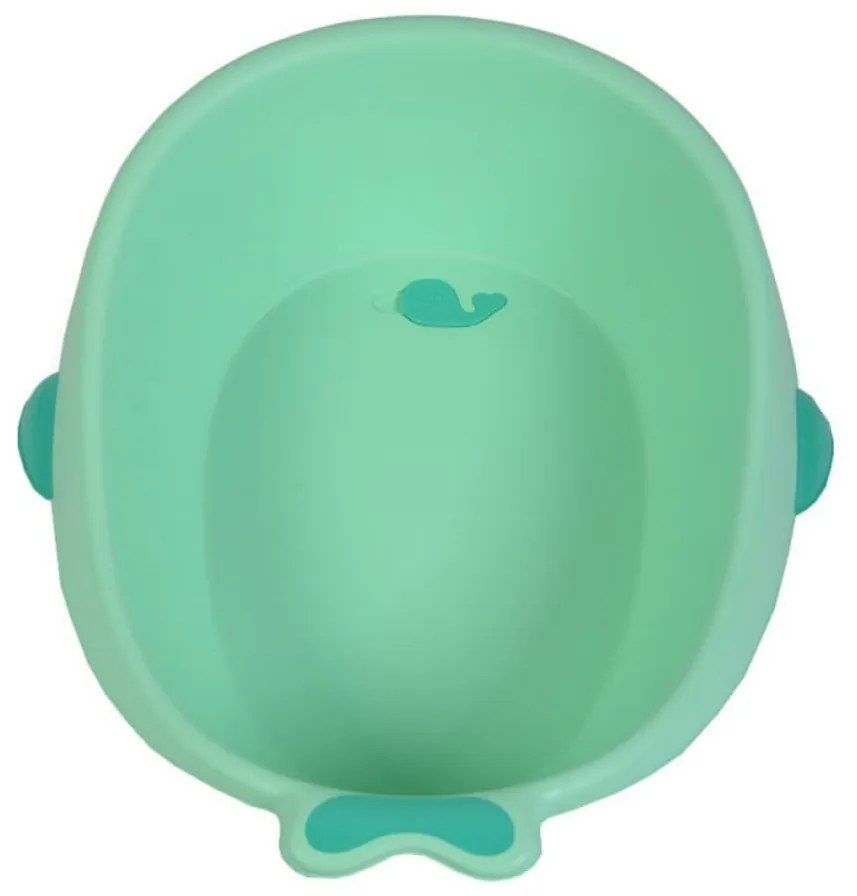 Cadita ergonomica pentru bebelusi si copii NOVOKIDS™ Zanzibar Minnie Tub , Baita bebe, Dimensiuni 73X60X49 cm, Suport anti alunecare, Supapa