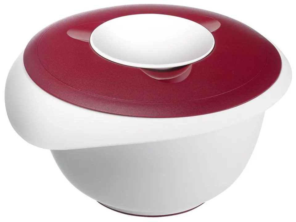 Bol pentru amestecat aluatul Westmark Whisk Bowl, 2.5 l, roșu
