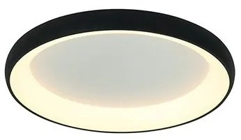 Plafoniera LED dimabil design modern Pingi negru
