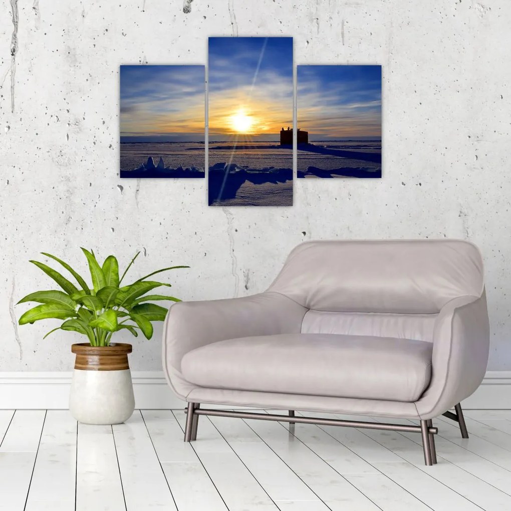 Tablou - peisaj polar (90x60 cm)