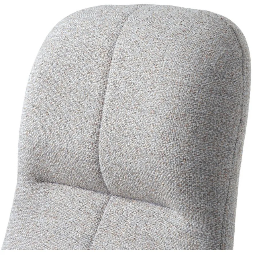 Fotoliu gri deschis pivotant de relaxare Manning – Unique Furniture