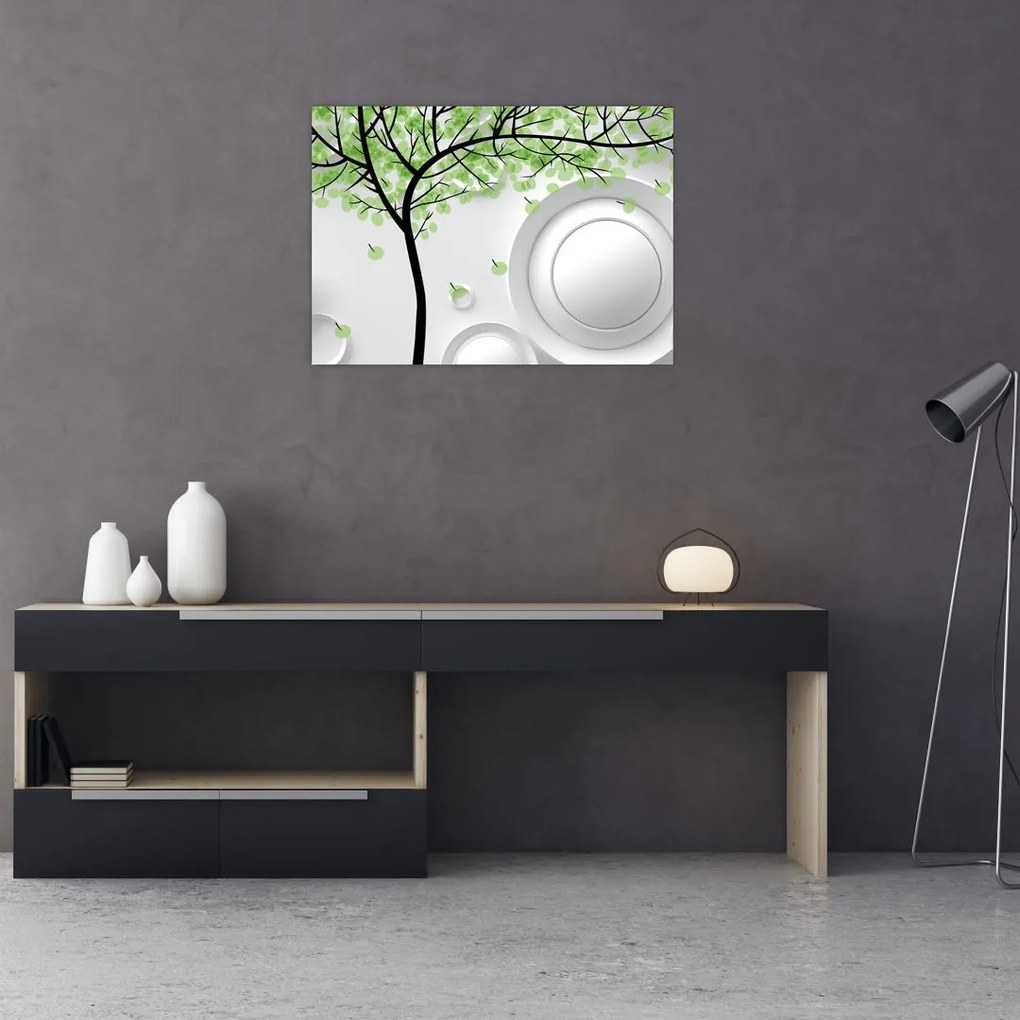 Tablou abstracție artistică (70x50 cm)