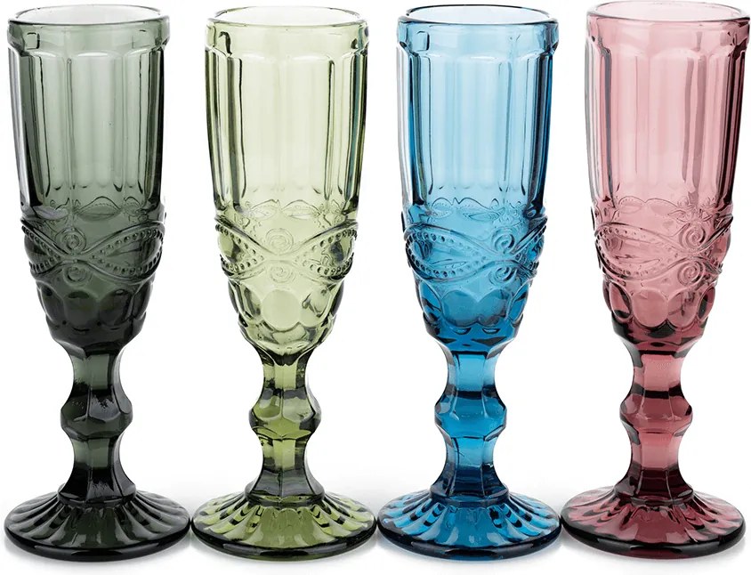 Set de 4 pahare de şampanie, 150ml, SAVOY TIP 4