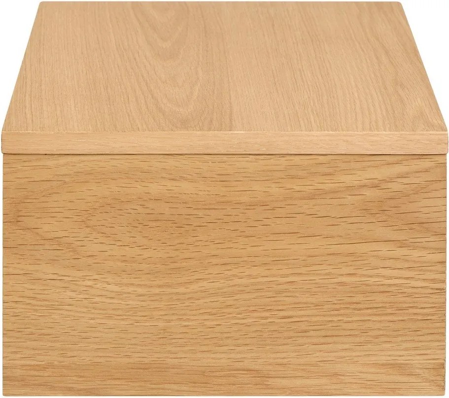 Noptieră în culoare naturală deschisă cu aspect de lemn de stejar Monfort – Actona