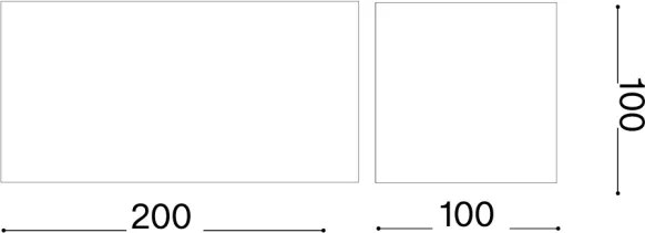 Ideal Lux - Aplica de perete LED pentru exterior ATOM LED/25W/230V CRI 90 IP54 maro