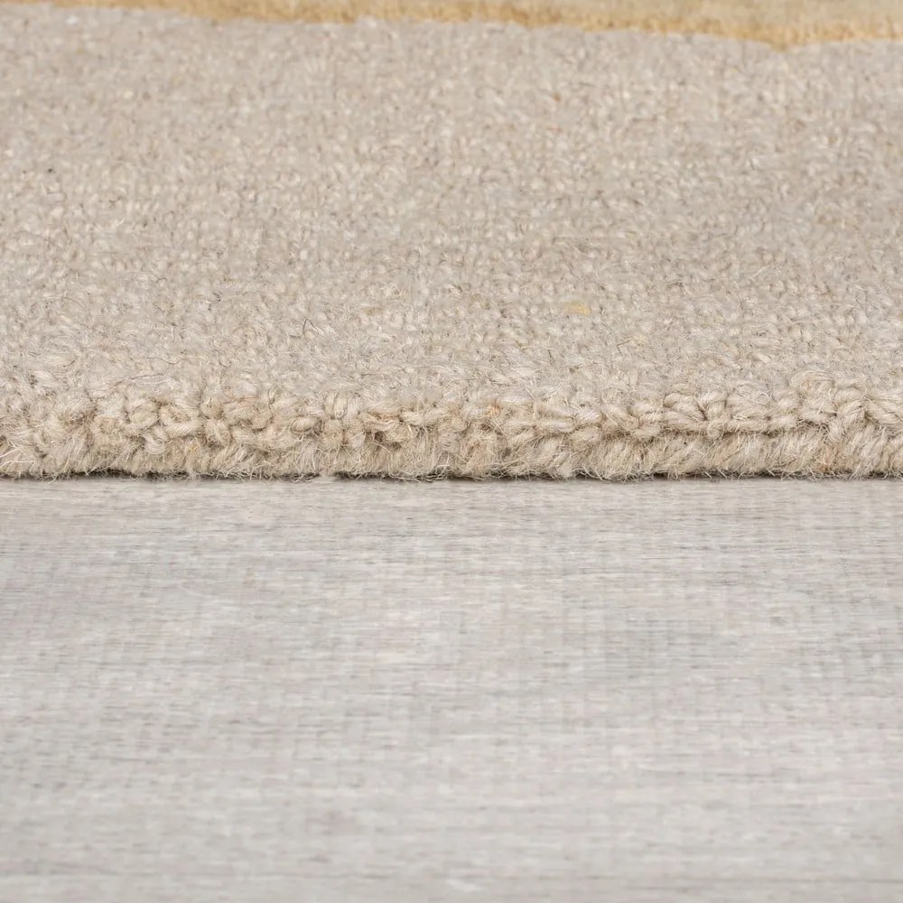 Covor mov țesut manual din lână 200x290 cm Glow Purple Multi – Flair Rugs