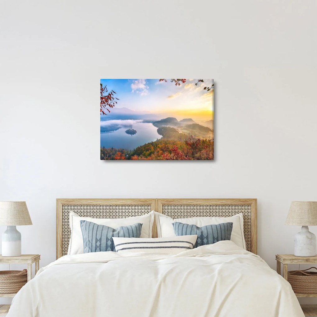 Tablou - Lacul Bled (70x50 cm)