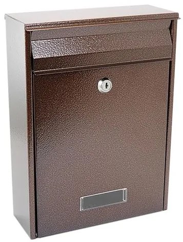 Cutie postala, cupru, format B5, 22x9x30 cm, Damech